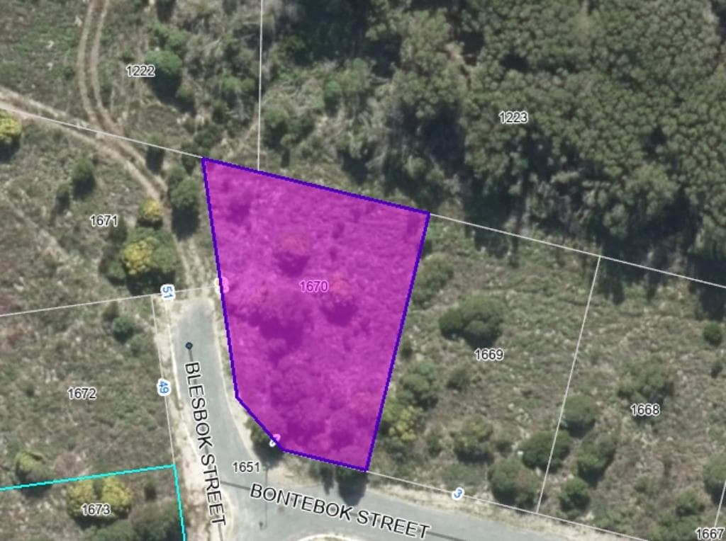 601 m² Land available in Kleinbaai