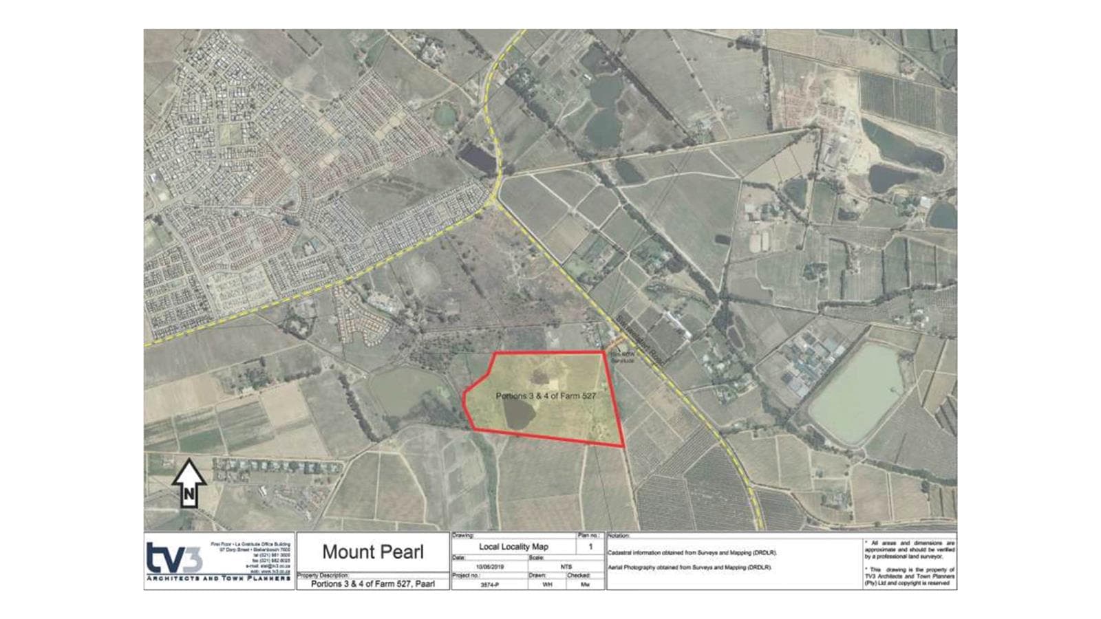 12.9 ha Land available in Klein Nederburg