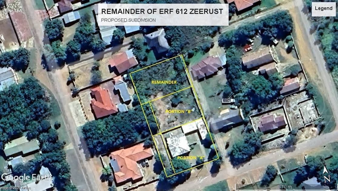 861 m² Land available in Zeerust