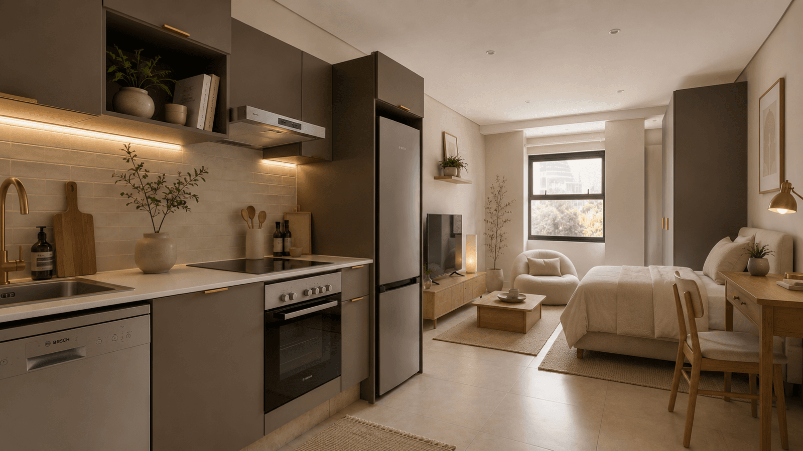 Studio apartment in Sandown