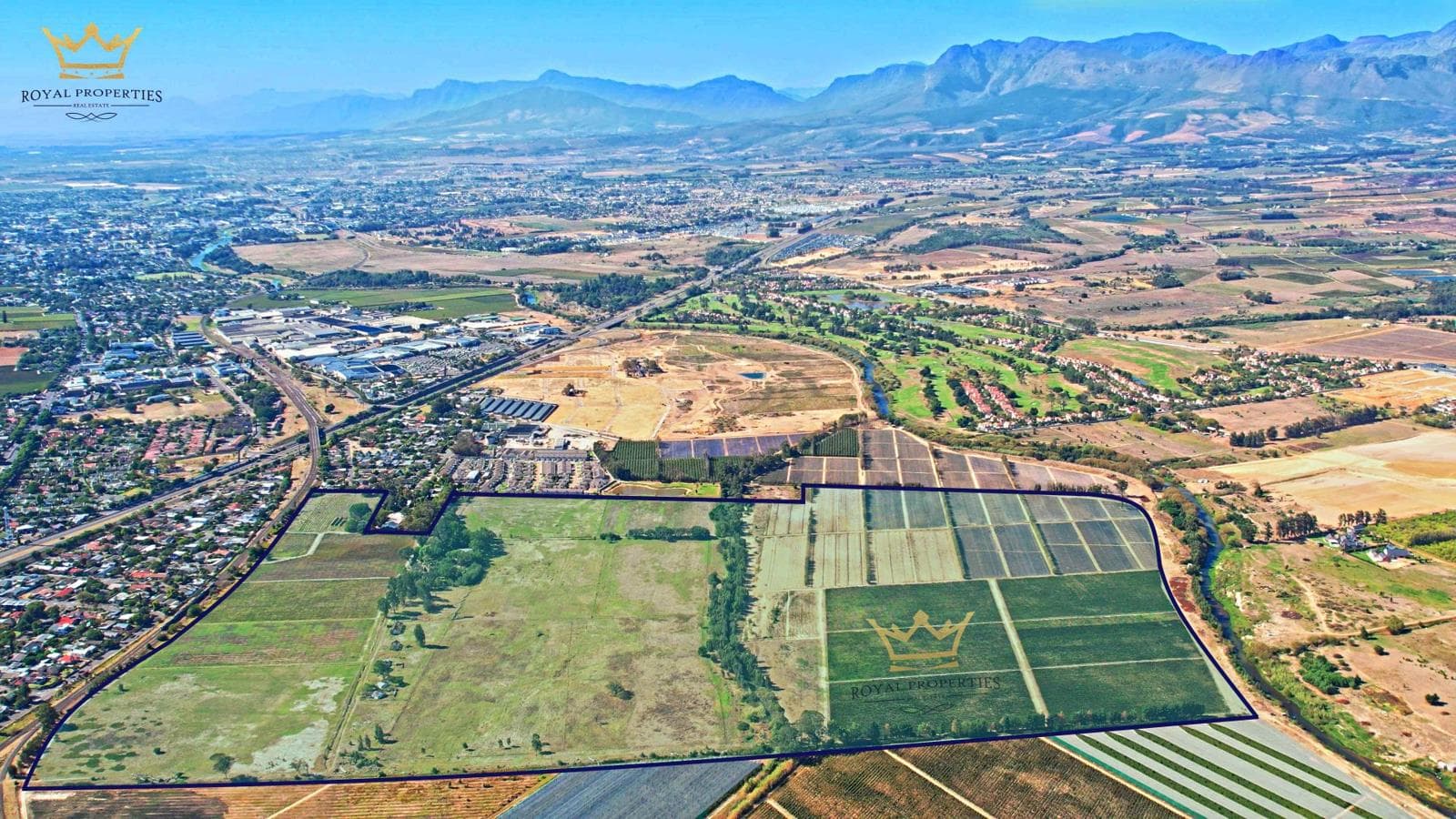 34.2 ha Land available in Northern Paarl