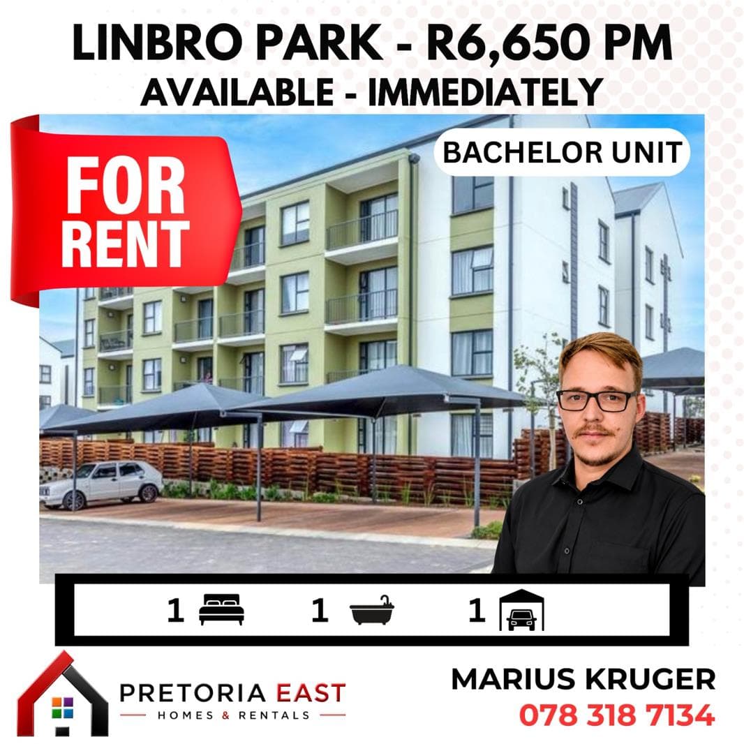 Bachelor apartment in Linbro Park